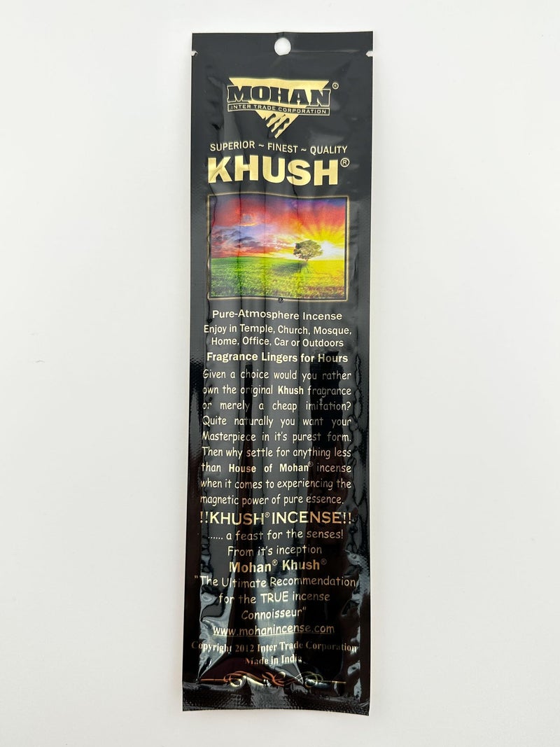 Mohan Incense Khush Scent, 1 lb, Pack of 25 - Image 1